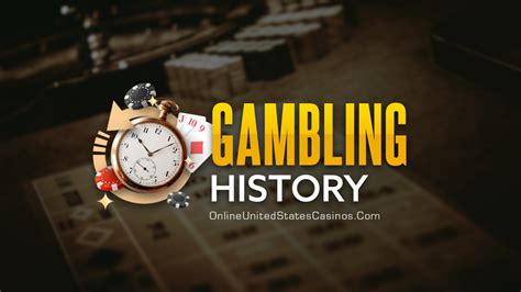 origin of gambling